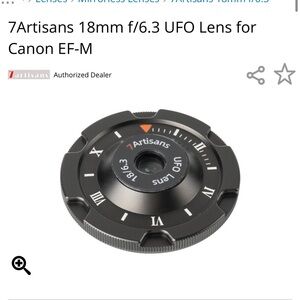 Canon 18mm lens
